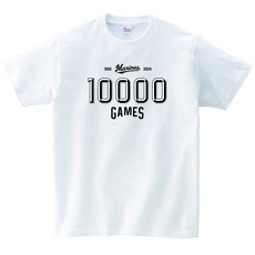 10,000試合達成記念　Tシャツ(歴代ユニホーム) 詳細画像