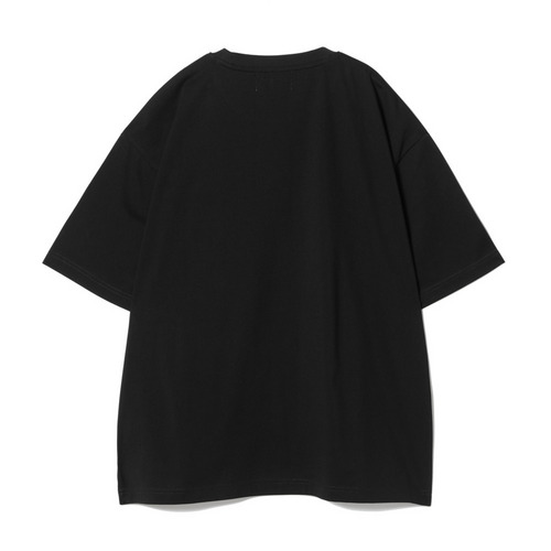 スクリプトMARINES超厚盛シリコンプリント半袖Tシャツ 詳細画像 ブラック 2