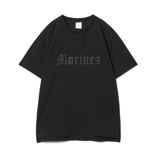 NCEピグメントTシャツ(Marines) 詳細画像 ブラック 1