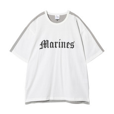 NCE素材MIXTシャツ(Marines) 詳細画像