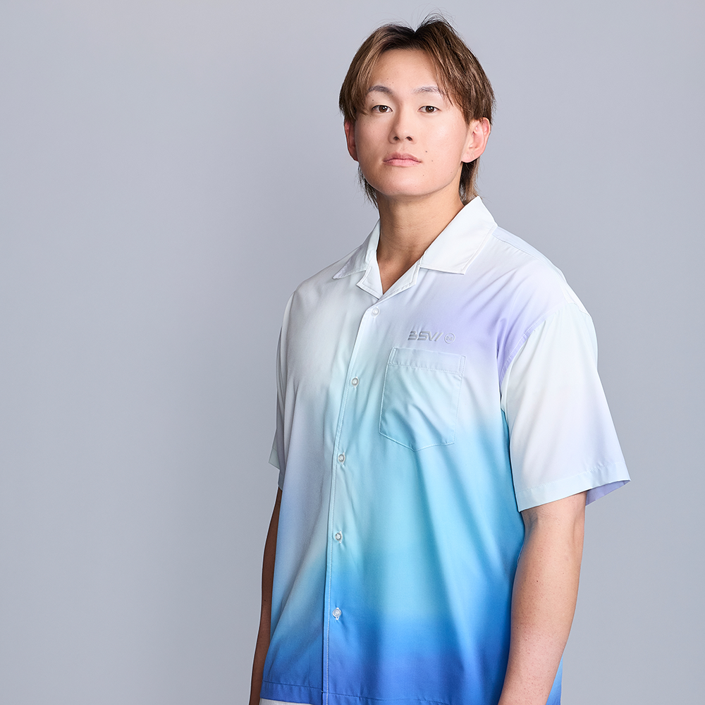 BSWマーブルシアーシャツ
