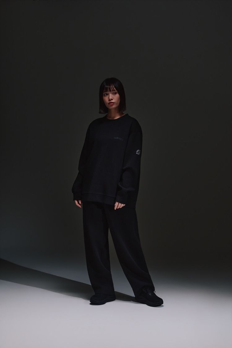 ACTIVE ダンボールニットプルオーバー、ACTIVE ダンボールニットパンツ