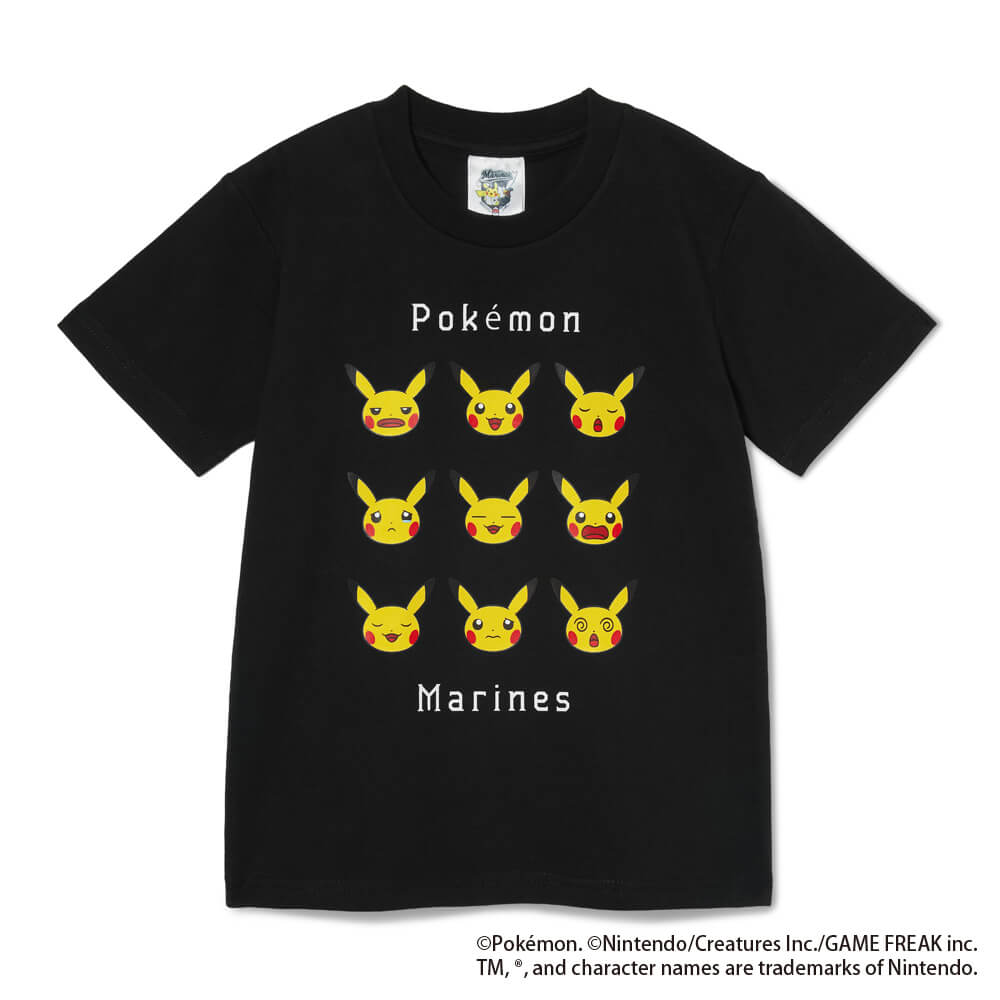 ポケモン2026 マリーンズ キッズTシャツ ピカチュウ