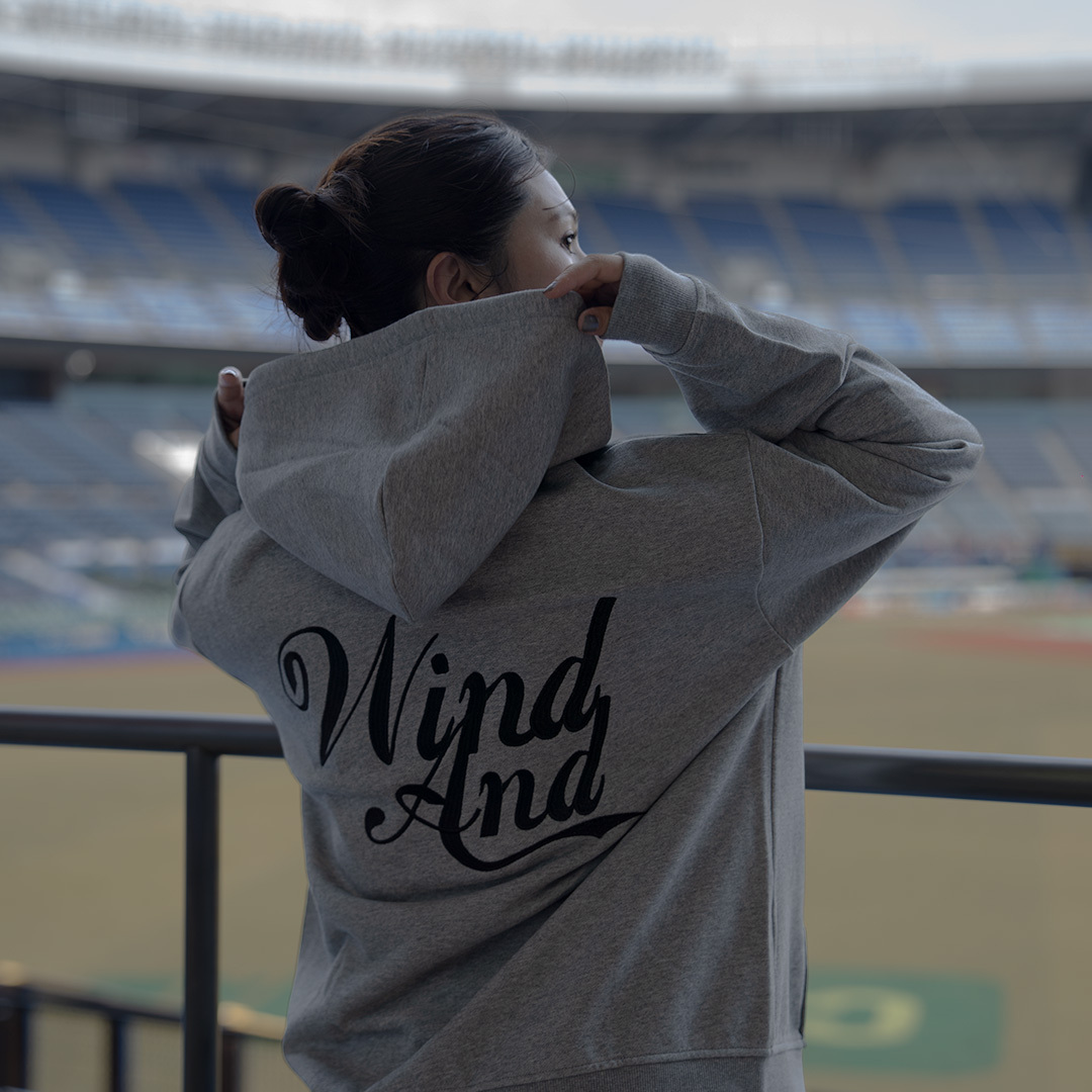 MARINES×WIND AND SEA スウェットフルジップパーカー