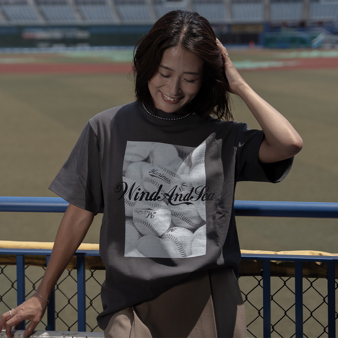 MARINES×WIND AND SEA Tシャツ (Balls)