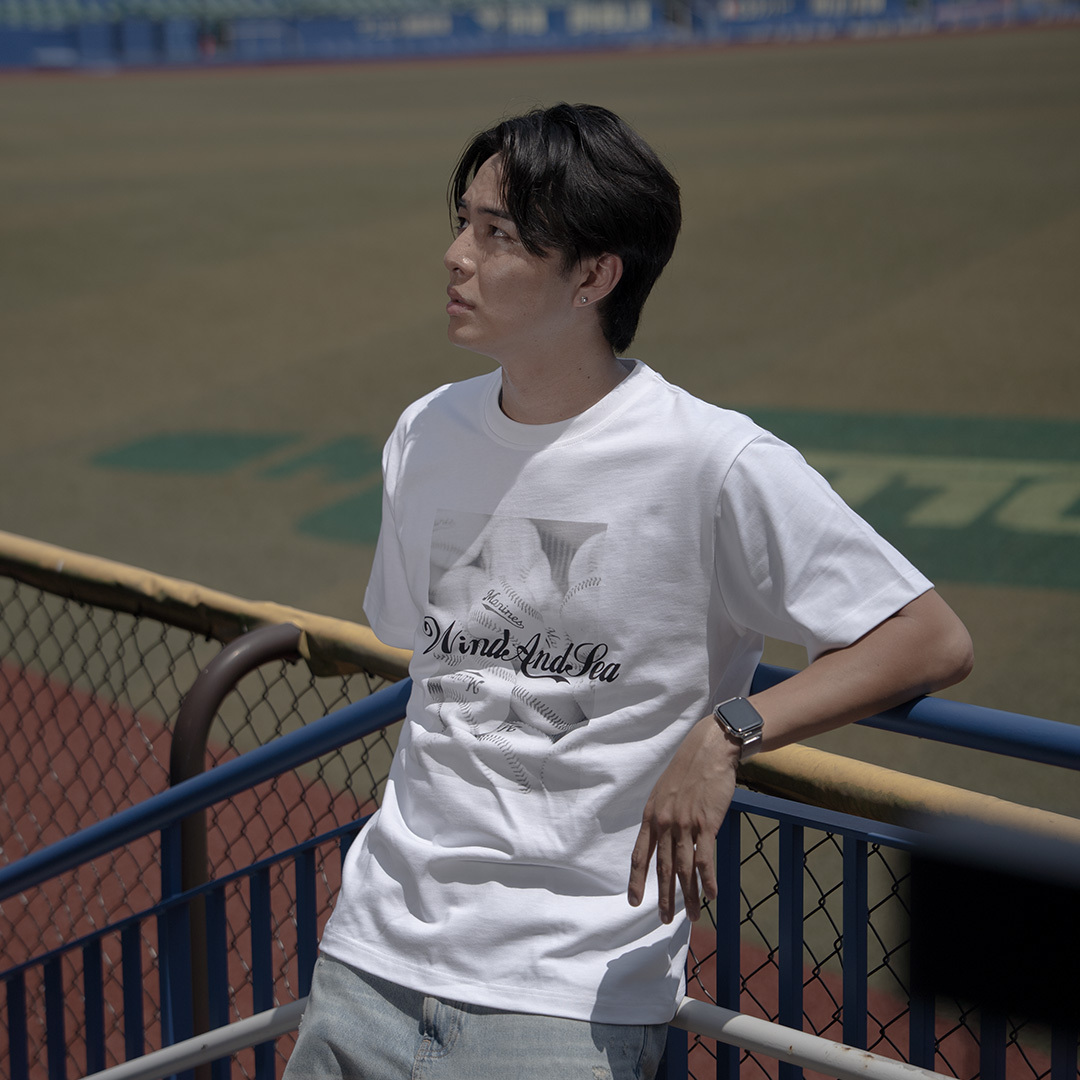 MARINES×WIND AND SEA Tシャツ (Balls)
