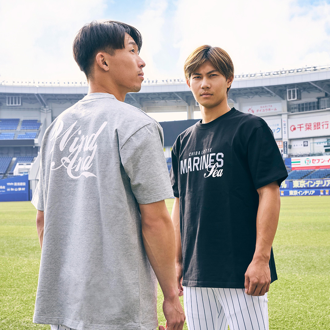 MARINES×WIND AND SEA Tシャツ　グレー