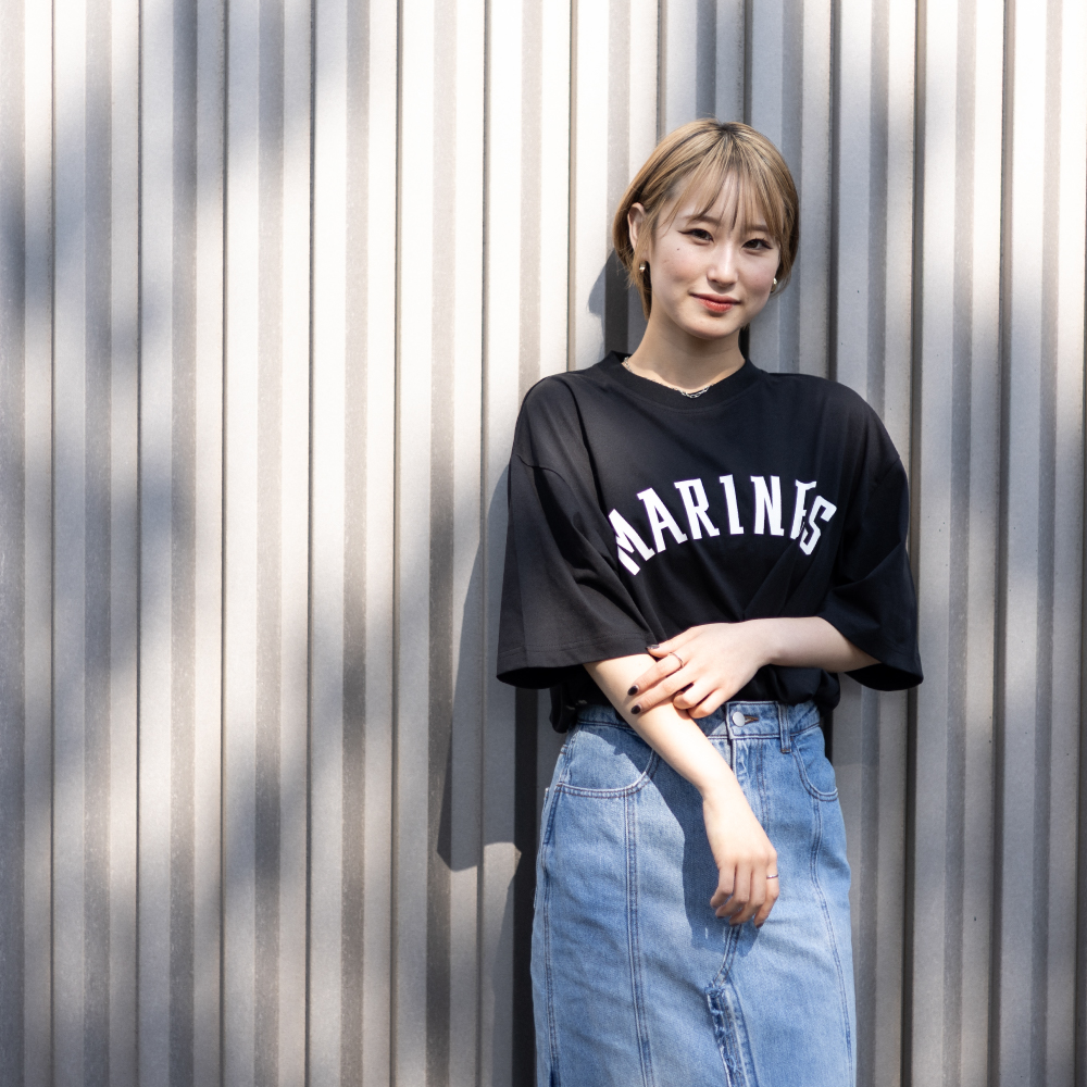 NCE2025 Tシャツ(MARINESアーチロゴ)