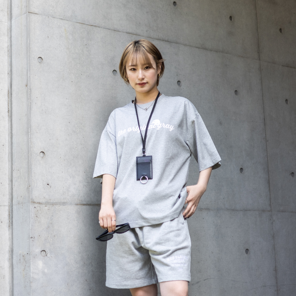 NCE2025 スウェットハーフパンツ＆NCE2025 Tシャツ(the original gray)