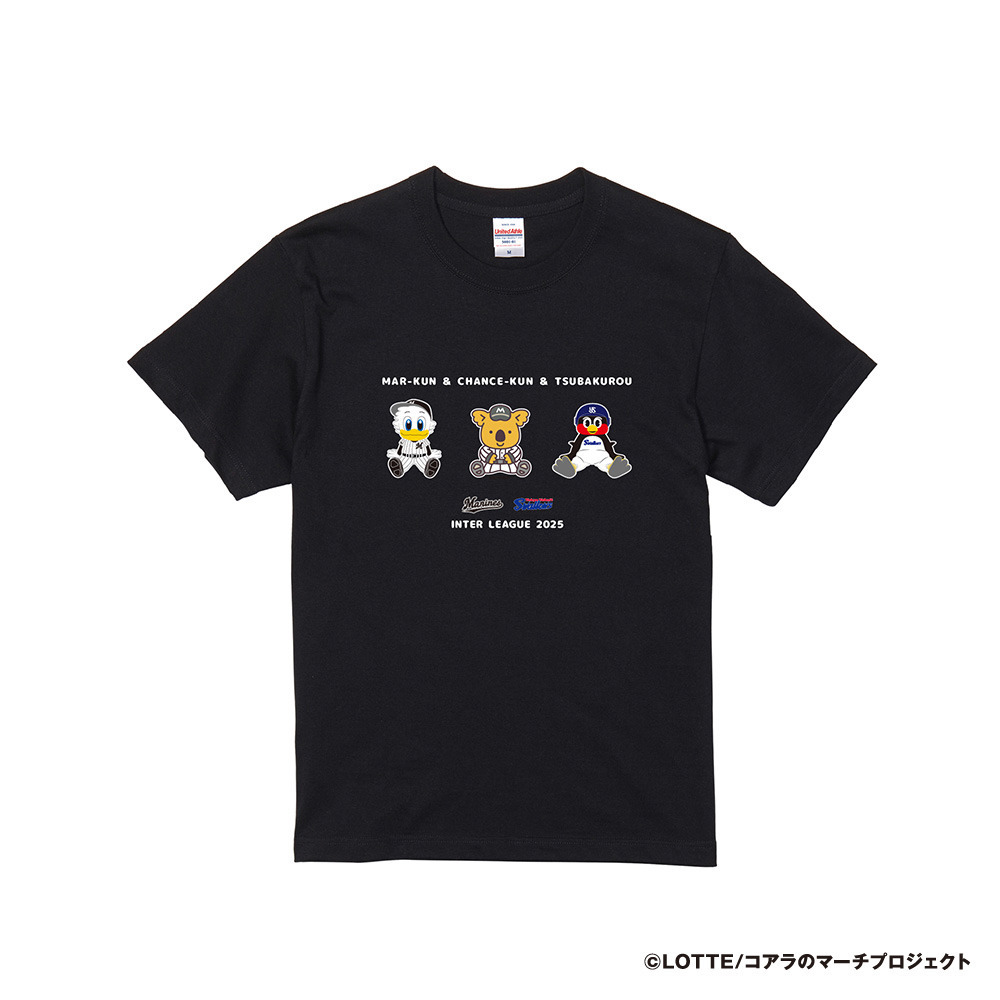 マリーンズ×スワローズコラボ Tシャツ（チャンスくん）