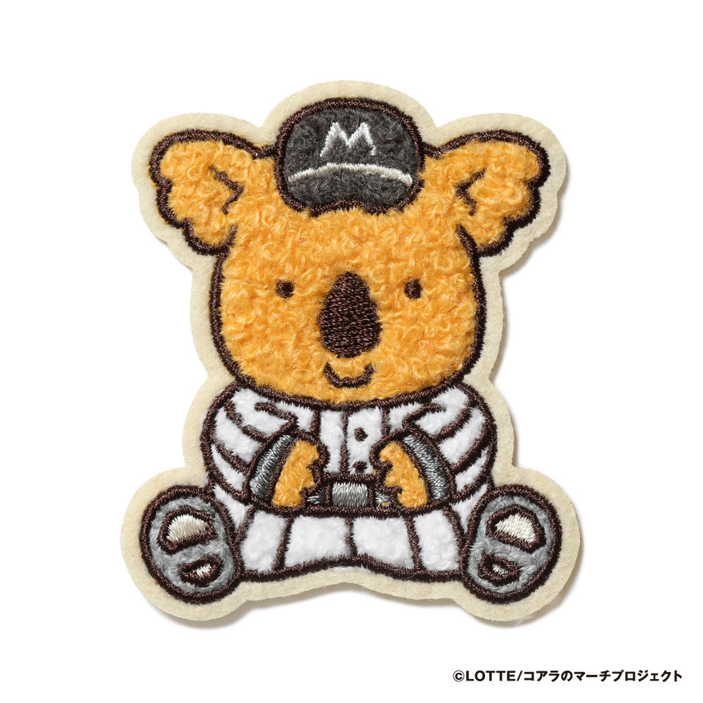 チャンスくん モコモコ刺繍ステッカー(ホーム)