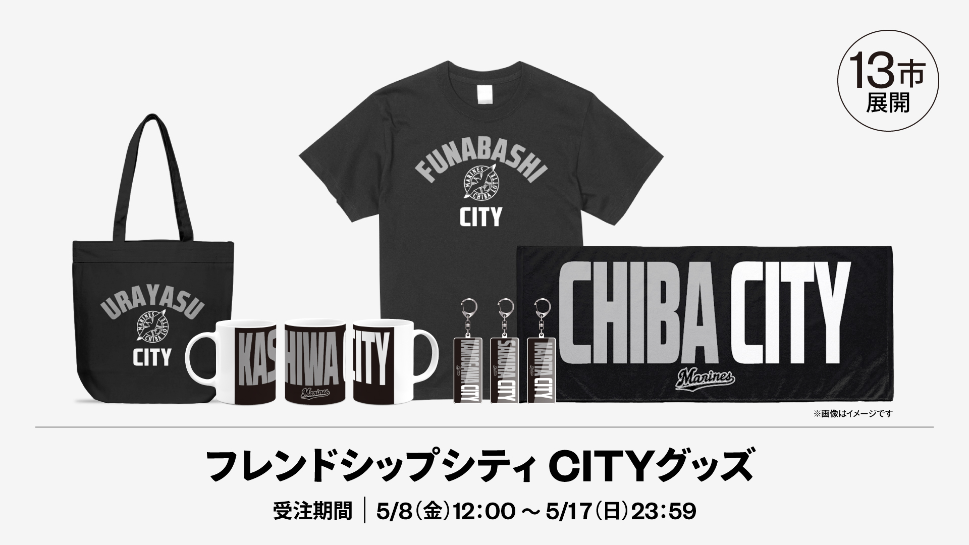 フレンドシップシティ13市展開 CITY グッズ 