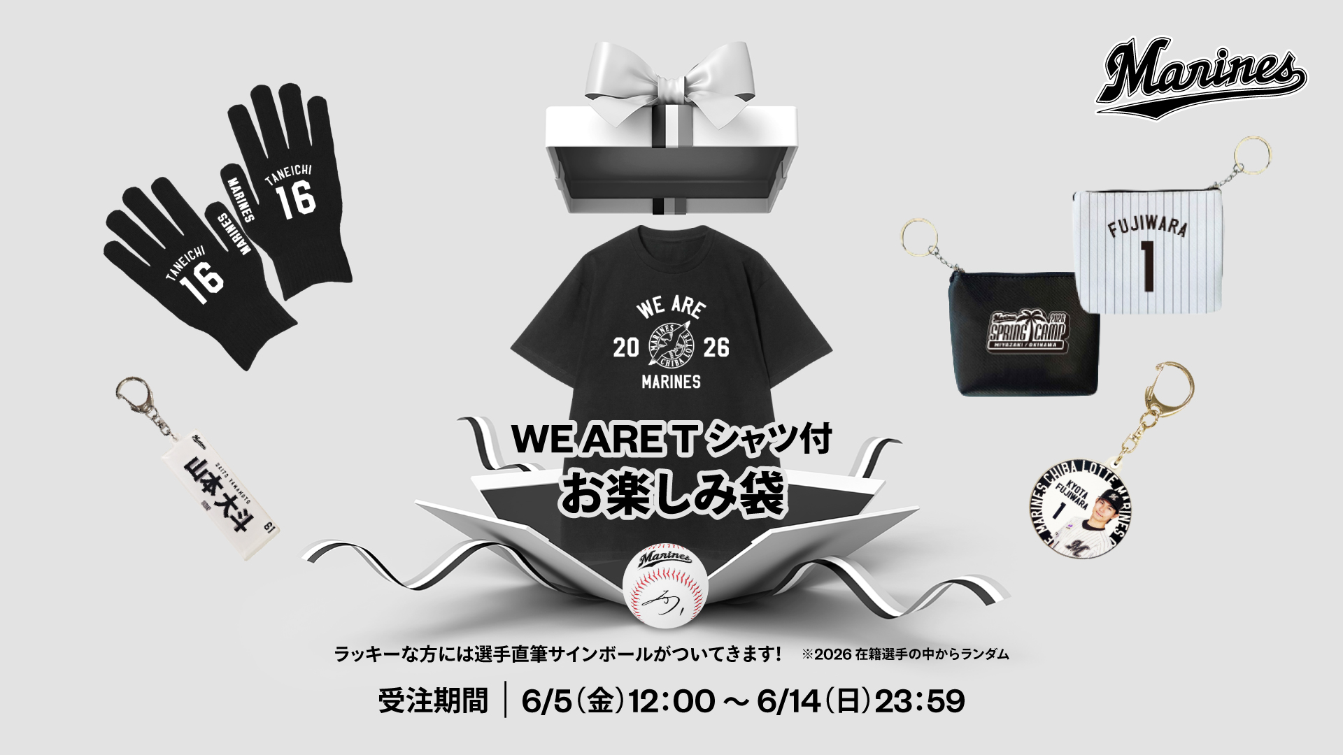 WE ARE Tシャツ付お楽しみ袋