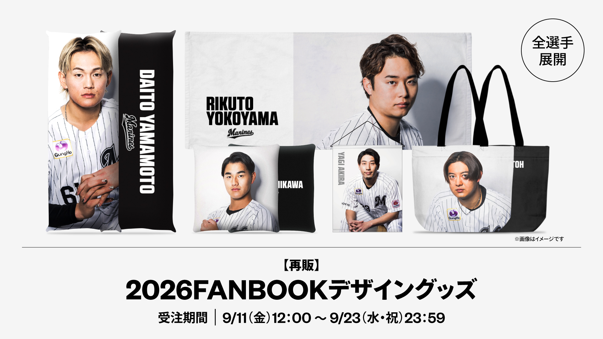 再販 全選手展開 2026FANBOOK