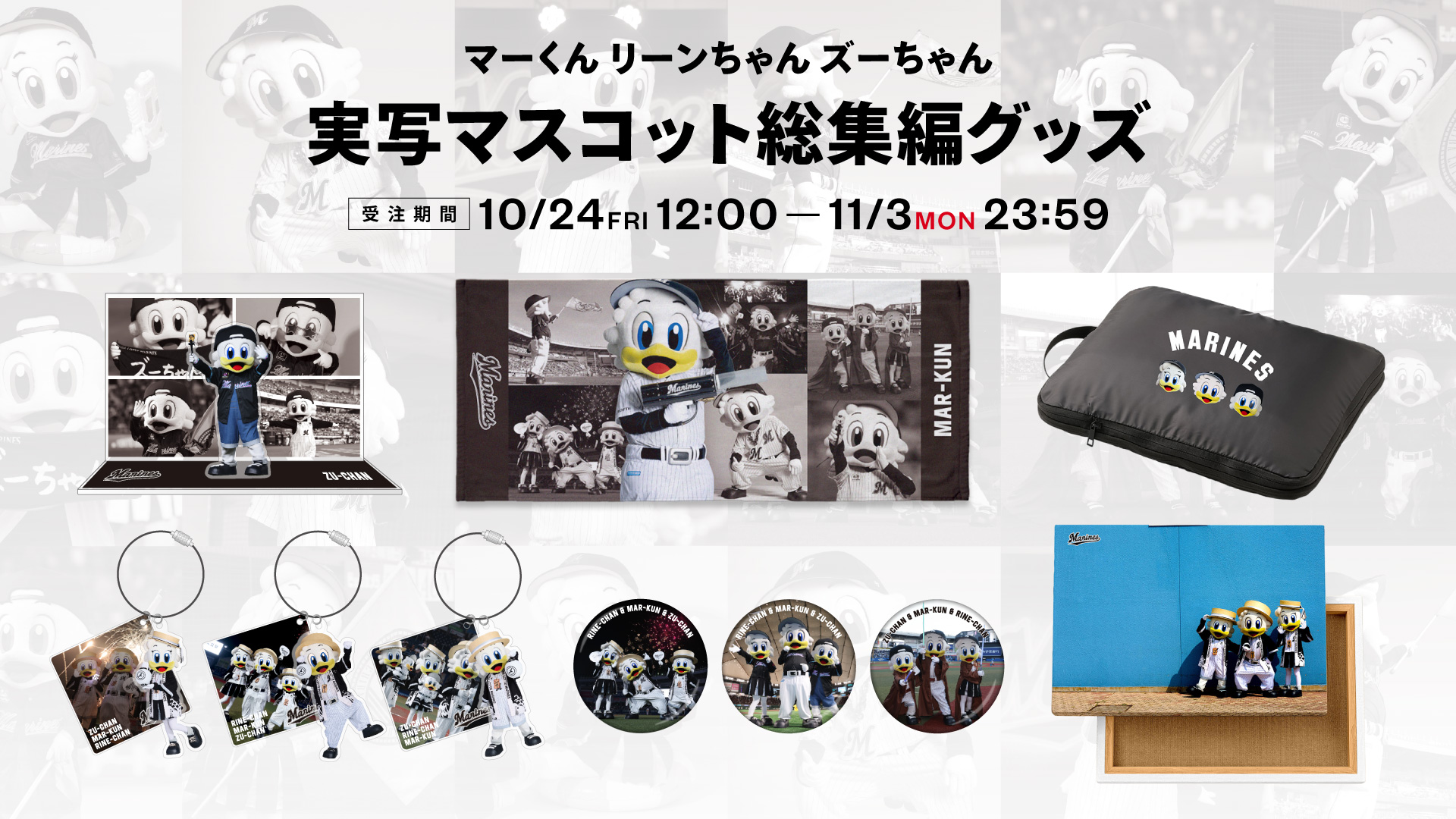 実写マスコット総集編グッズ