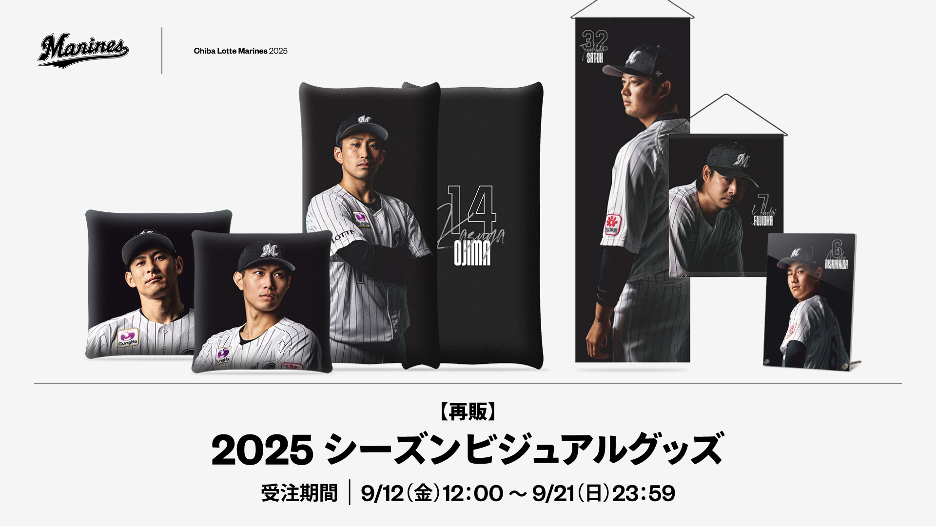 2025シーズンビジュアルグッズ 再販