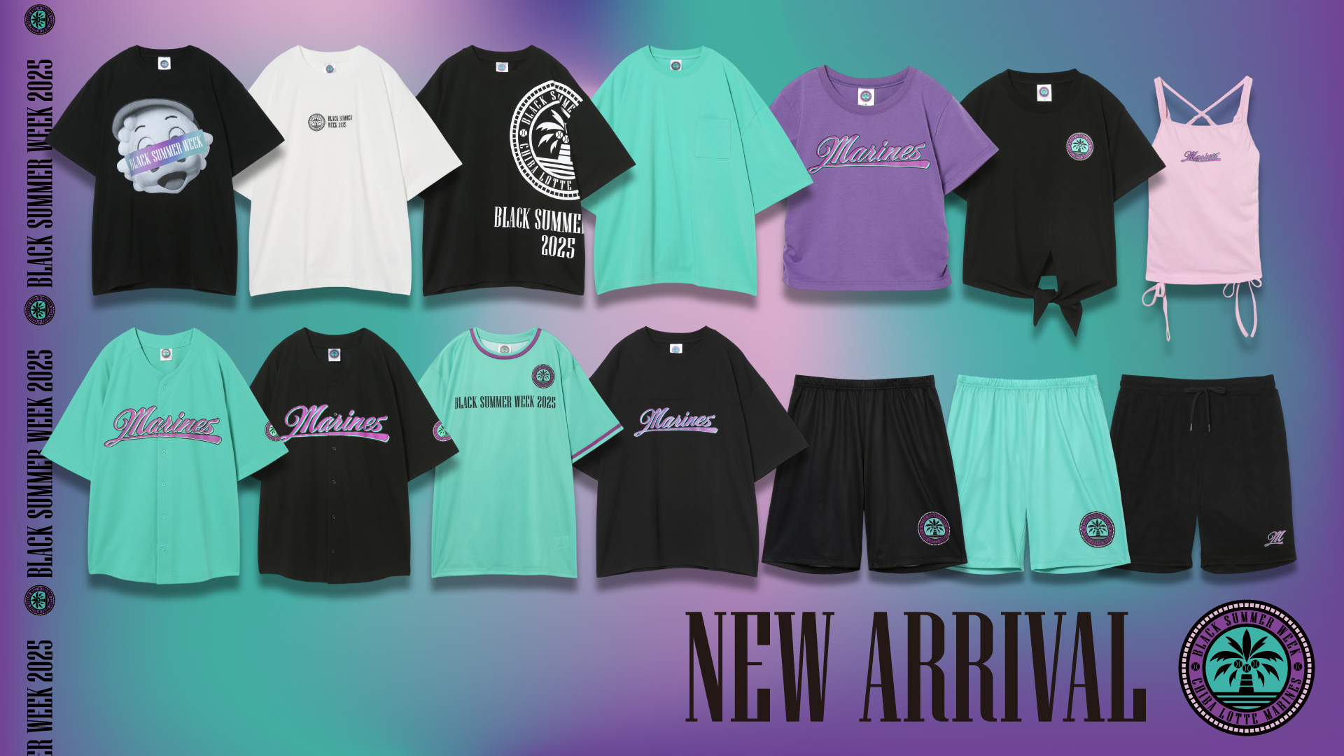 BLACK SUMMER WEEK APPAREL NEW ARRAIVAL