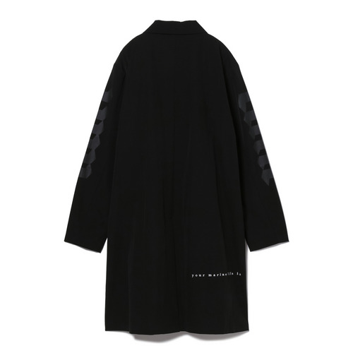Umi ロングコート 袖全体Umi 詳細画像 ブラック 2