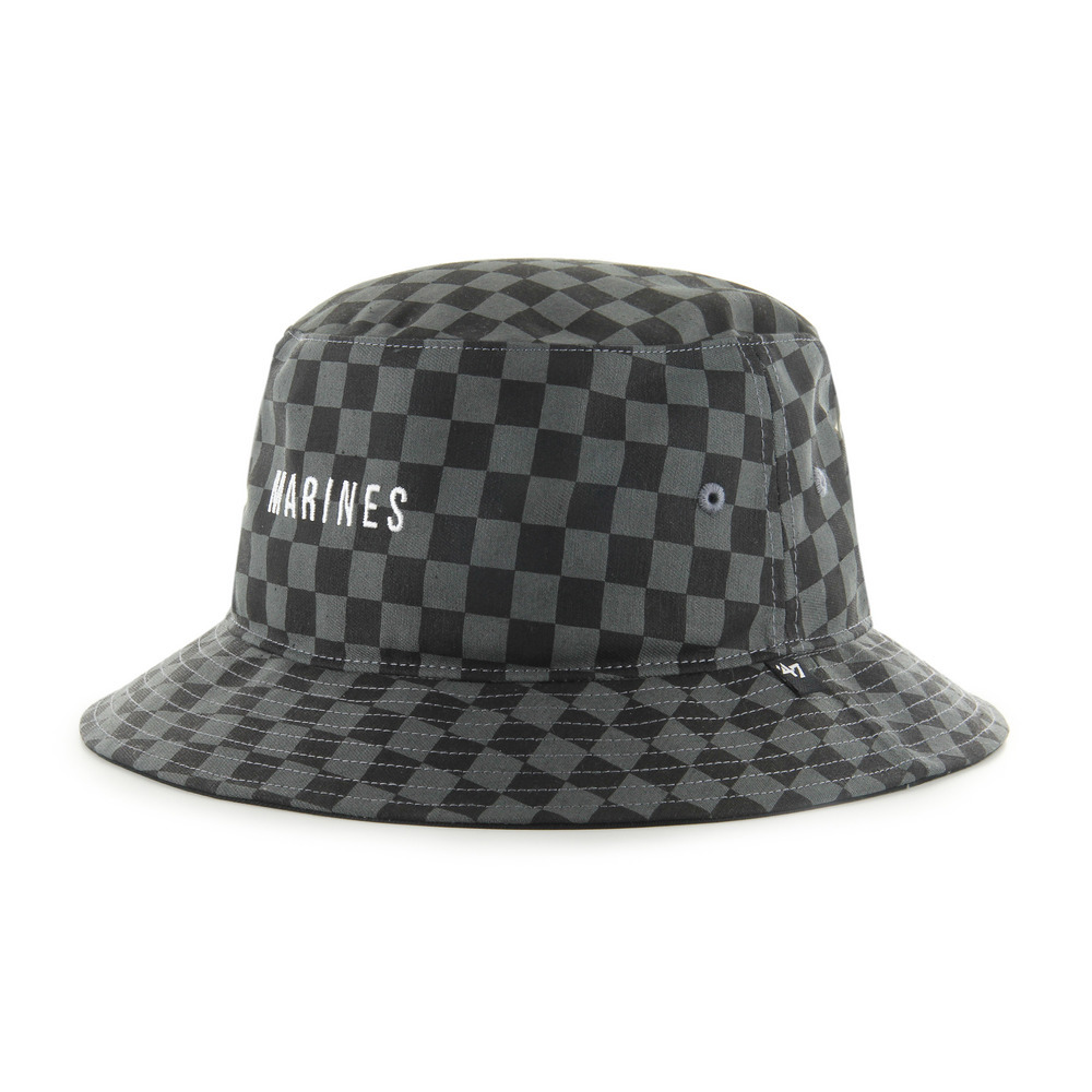 Marines チェックアップ '47 BUCKET HAT チャコールx