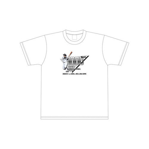 中村奨吾選手1000試合出場記念　Tシャツ 詳細画像 ホワイト 1