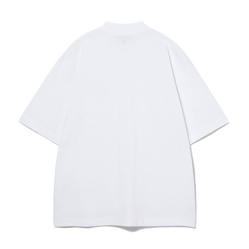 BELIEF LINE半袖VネックTシャツ(胸プリント) 詳細画像 ホワイト 2