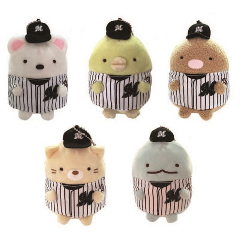 すみっコぐらし&times;マリーンズ　マスコットボールチェーン 詳細画像 とんかつ 1