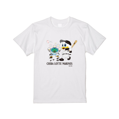 ざっくぅコラボTシャツ(集合) 詳細画像 ホワイト 1