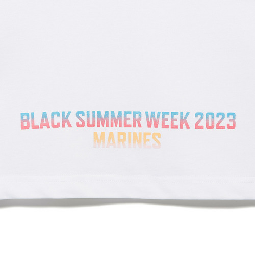 BSW メタルプリントTシャツ 詳細画像 ホワイト 7