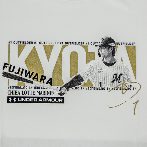 藤原恭大選手アンダーアーマーコラボ Tシャツ(フォト