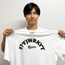 藤原恭大選手アンダーアーマーコラボ Tシャツ(ロゴ) 詳細画像