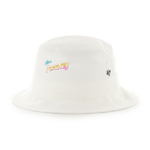 Marines BSW 2023 ミニロゴ スクリプト '47 BUCKET HAT ホワイト 詳細画像 1カラー 1