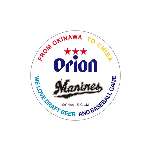 Marines×オリオンビール　缶バッジ 詳細画像 サークル 1