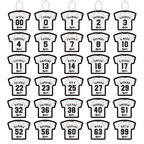 2024ユニホーム型シークレットラバーコースター(ホーム,30選手)   詳細画像 1カラー 1