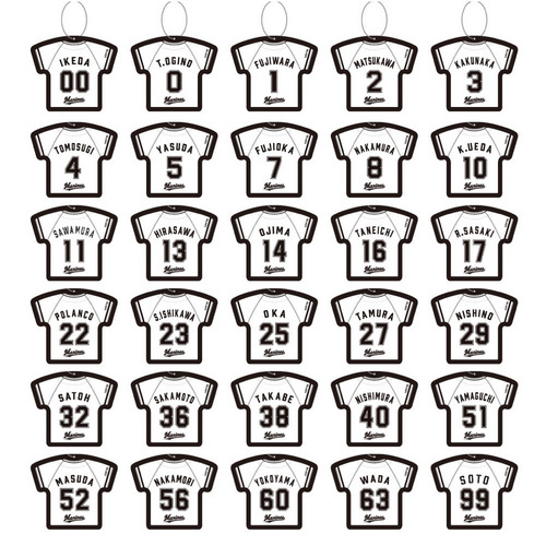 2024ユニホーム型シークレットラバーコースター(ファーム,30選手)   詳細画像 1カラー 1