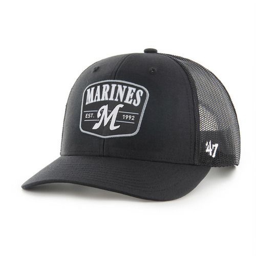 Marines スクアッド '47 TRUCKER ブラック x ブラックメッシュ 詳細画像 1カラー 1