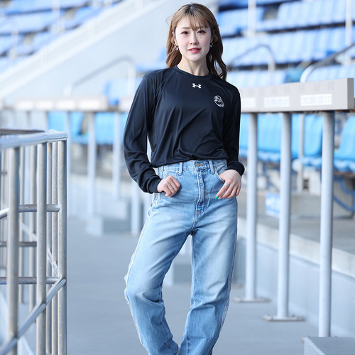 第3弾 藤原恭大選手アンダーアーマーコラボ長袖Tシャツブラック(DOGロゴ) 詳細画像 1カラー 2