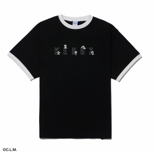 KEBOZ × MARINES RINGER S/S TEE 詳細画像 ブラック 1