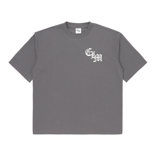 NCE半袖Tシャツ(CLMロゴ) 詳細画像 チャコールグレー 1