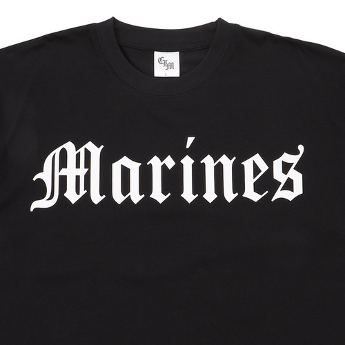 NCE半袖Tシャツ(Marinesロゴ) 詳細画像 ブラック 3