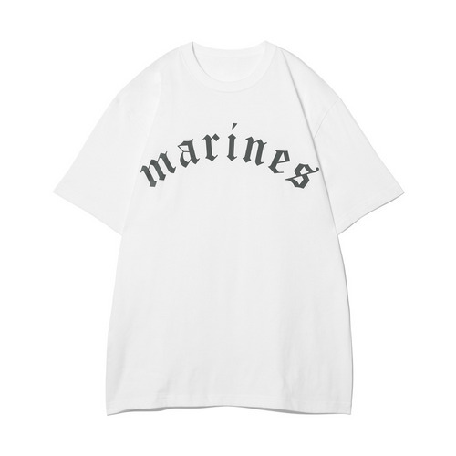 NCE半袖Tシャツ(marinesアーチロゴ) 詳細画像 ホワイト 1