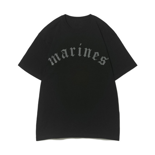 NCE半袖Tシャツ(marinesアーチロゴ) 詳細画像 ブラック 1