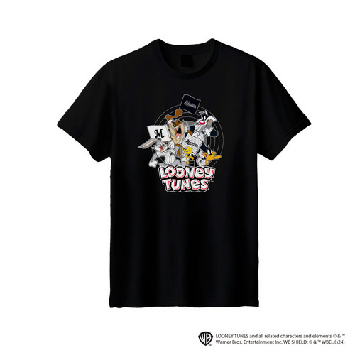 MARINES×LOONEY TUNES Tシャツ(フラッグ) 詳細画像 ブラック 1