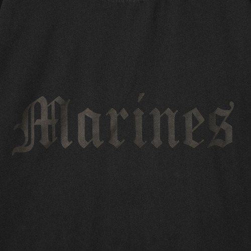NCEピグメントTシャツ(Marines) 詳細画像 ブラック 5