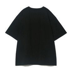 BLACKBLACKエナメルプリント半袖Tシャツ 詳細画像
