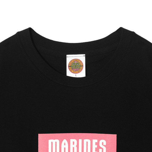 BSW半袖Tシャツ(MARINES BOXロゴ) 詳細画像 ブラック 3