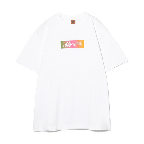 BSW半袖Tシャツ(レインボーBOXロゴ) 詳細画像 ホワイト 1