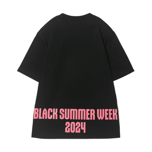 BSWモジバックプリントTシャツ 詳細画像 ブラック 2