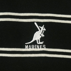 MARINES×KANGOL　ボーダー長袖Tシャツ 詳細画像