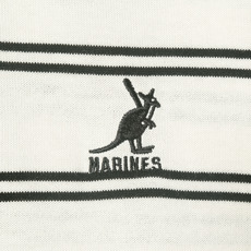 MARINES×KANGOL　ボーダー長袖Tシャツ 詳細画像