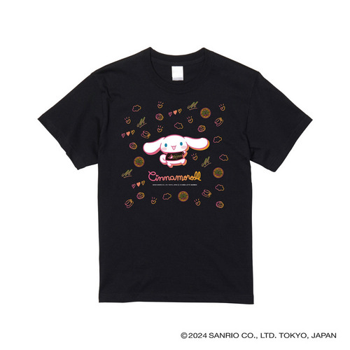 マリーンズ×シナモロール　Tシャツ(BSW) 詳細画像 ブラック 1